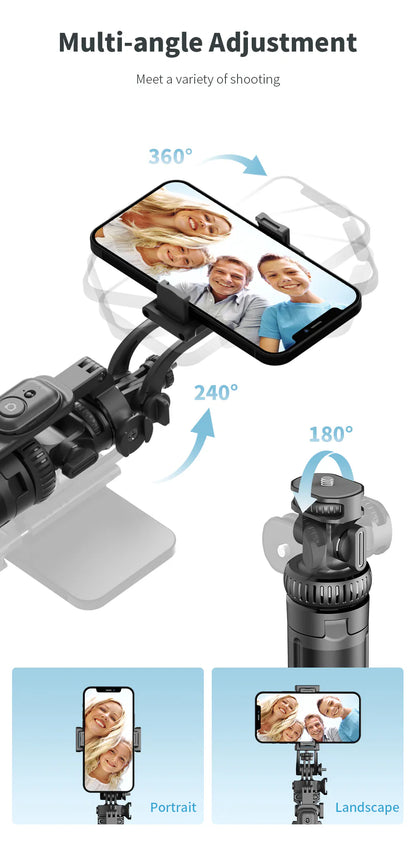 LONG 2m Stable Selfie Stick Tripod C05