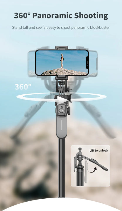 LONG 2m Stable Selfie Stick Tripod C05