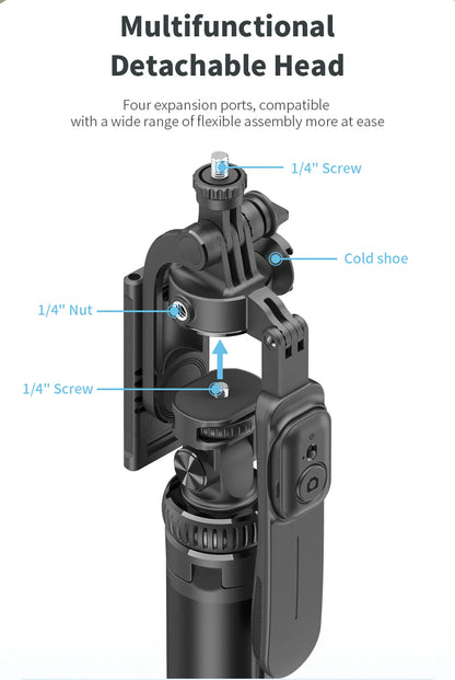 LONG 2m Stable Selfie Stick Tripod C05