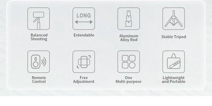 LONG 2m Stable Selfie Stick Tripod C05