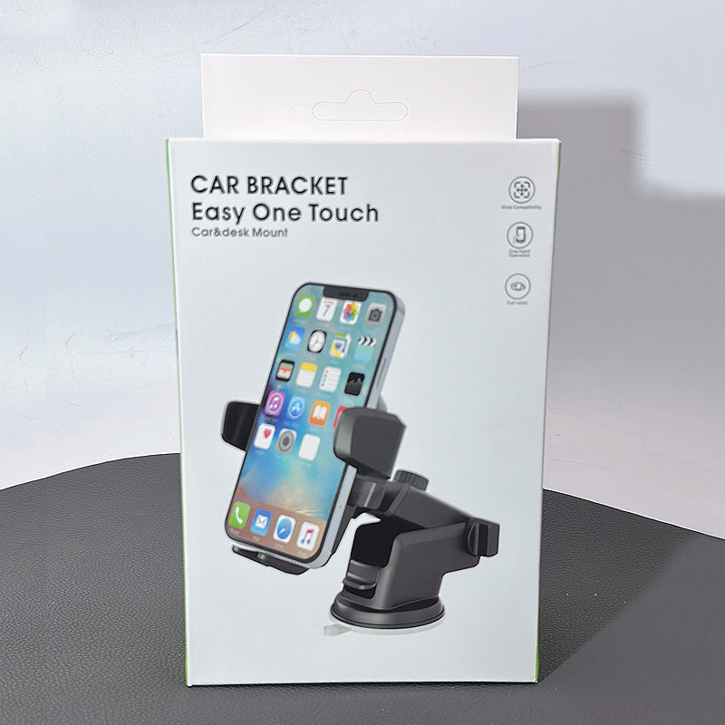Easy one touch mobile phone holder