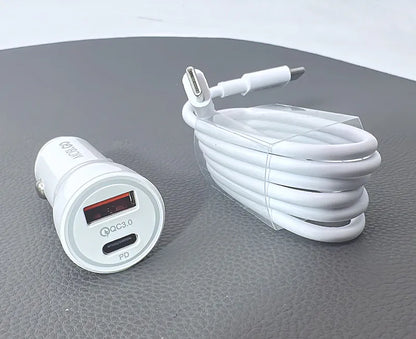 Mobigo PD 38W car charger with Type-C to Type-C cable GO200PDC