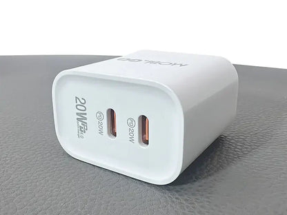 Mobigo PD 20W Dual Port Home Charger GO20PD