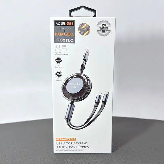Mobigo 1m 3 in 1 Cable GO2TLC