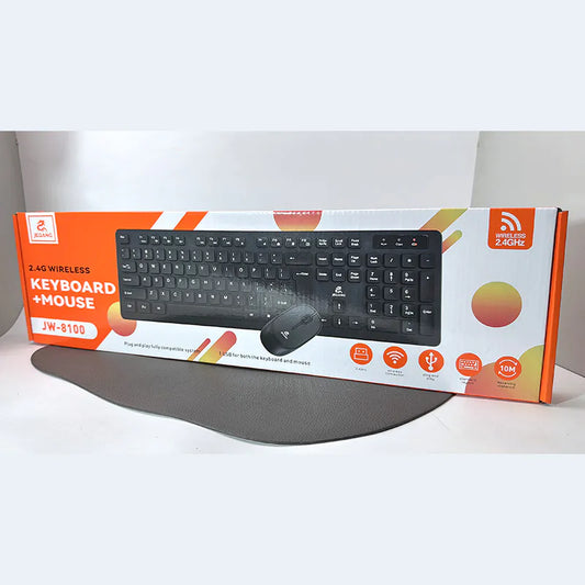 JEQANG 2.4G Wireless Keyboard & Mouse JW8100
