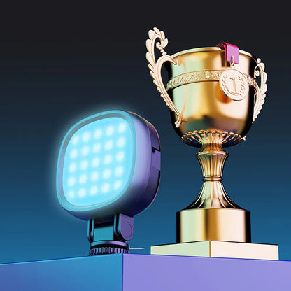 Magnetic 360° Full Color RGB Video Light LED Camera Light
