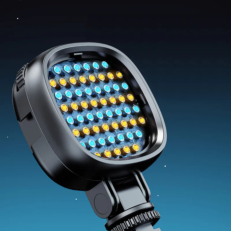 Magnetic 360° Full Color RGB Video Light LED Camera Light