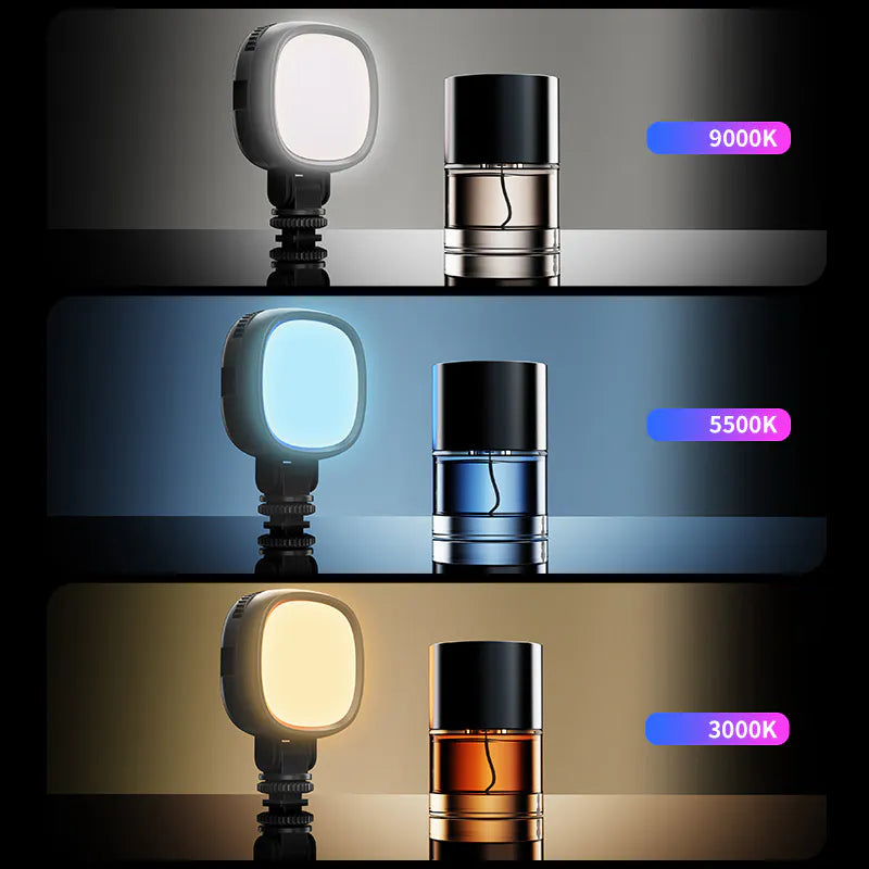 Magnetic 360° Full Color RGB Video Light LED Camera Light