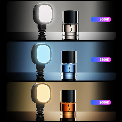 Magnetic 360° Full Color RGB Video Light LED Camera Light