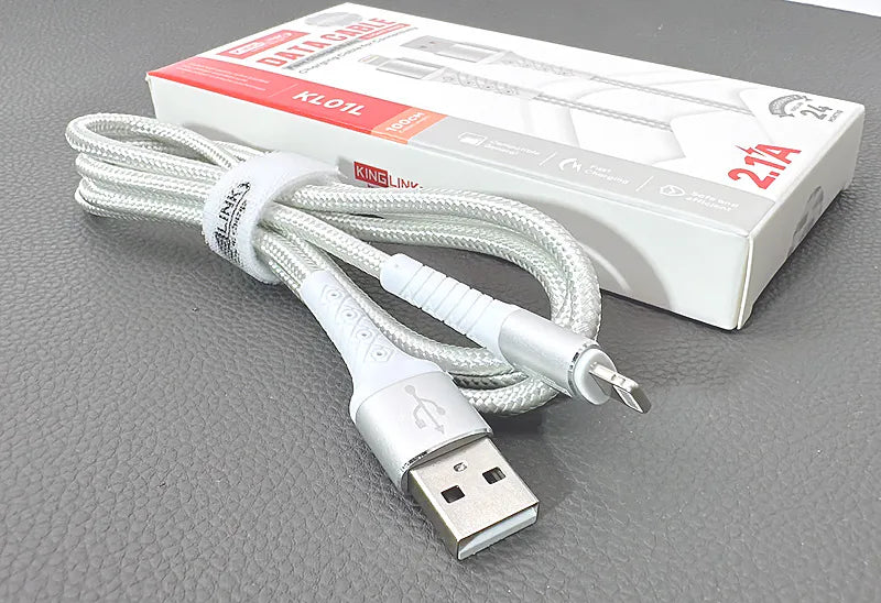 Kinglink 1m 2.1A Lightning Cable KL01L