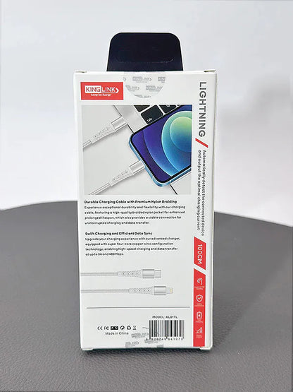 Kinglink 1m PD 20W Type-C to Lightning Cable KL01TL