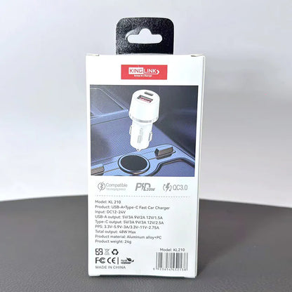 Kinglink PD 20W QC 3.0 Car Charger KL210