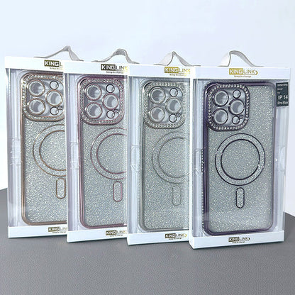 S25+ Kinglink glitter bling design case (magnet) for magsafe