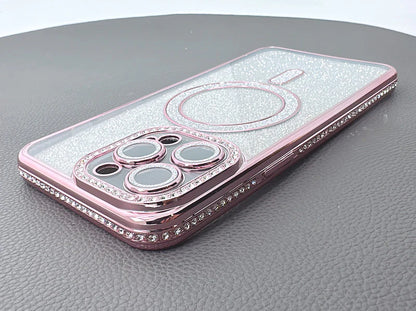 S25+ Kinglink glitter bling design case (magnet) for magsafe