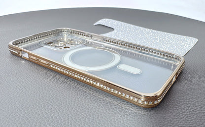 S25+ Kinglink glitter bling design case (magnet) for magsafe