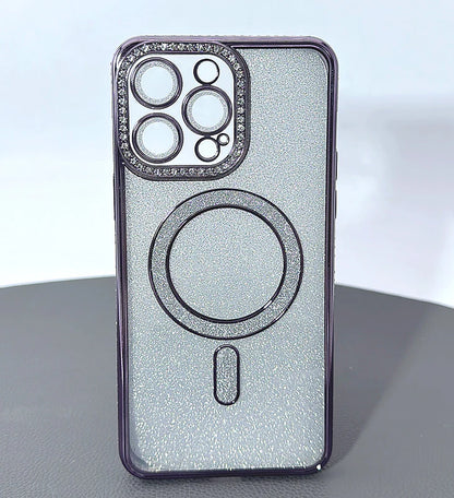 S25+ Kinglink glitter bling design case (magnet) for magsafe