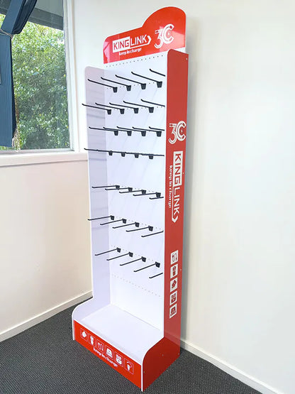 Kinglink Display Organizer Holder Stand 35 hooks (54cm*30cm*168cm)