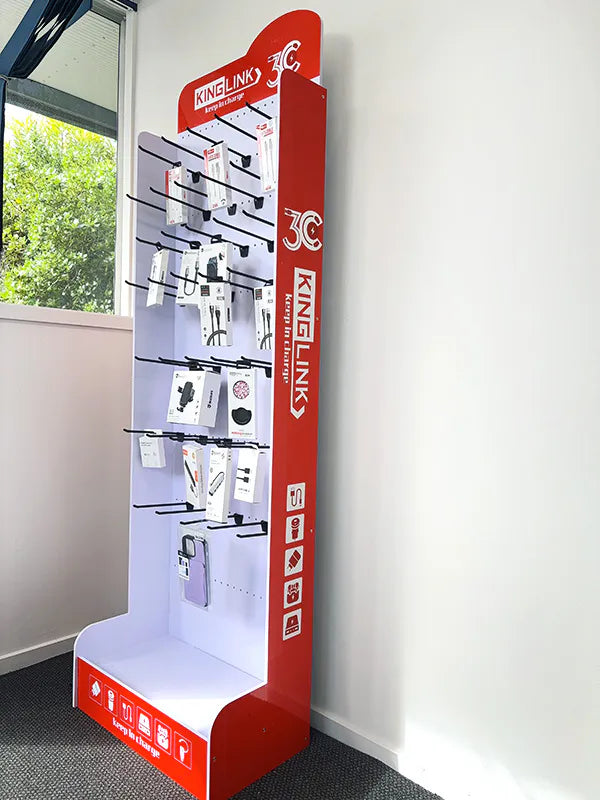 Kinglink Display Organizer Holder Stand 35 hooks (54cm*30cm*168cm)