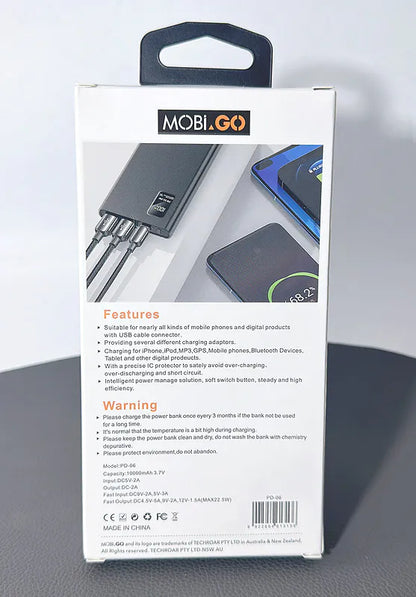 Mobigo PD 22.5W 10000 mah power bank PD06