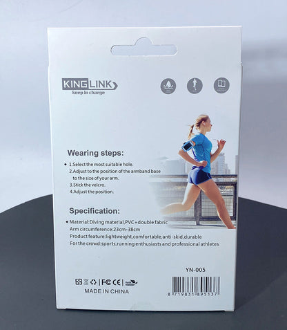 Kinglink Sweatproof universal running sports armband YN005