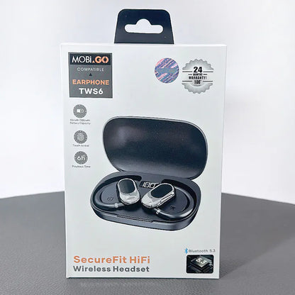 Mobigo SecureFit HiFi Wireless Headset Earphone TWS6