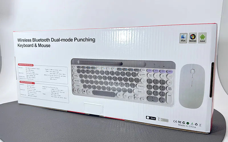 Wireless Bluetooth Dual-mode Punching Keyboard & Mouse ZYG806