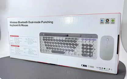 Wireless Bluetooth Dual-mode Punching Keyboard & Mouse ZYG806