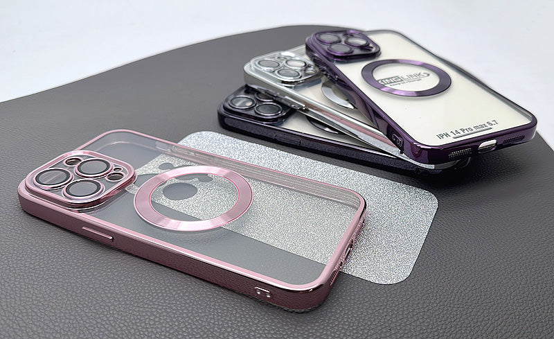 iPhone 14 Pro max 6.7 2 in 1 luxury MagSafe case