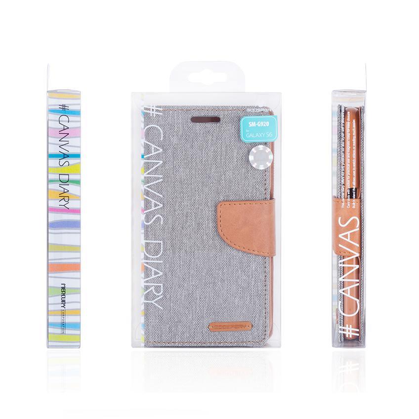 iPhone 15 Plus /14 Plus 6.7 Canvas diary case