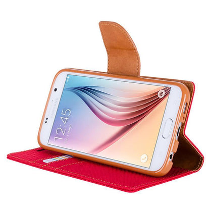 iPhone 15 Plus /14 Plus 6.7 Canvas diary case