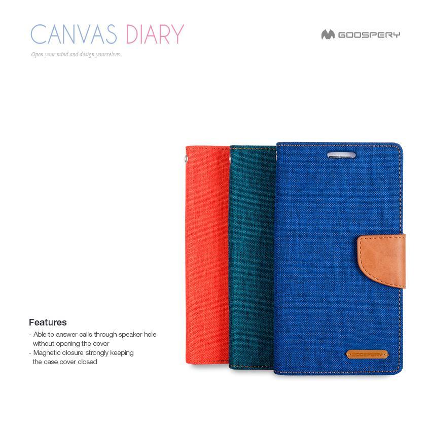 iPhone 15 Plus /14 Plus 6.7 Canvas diary case